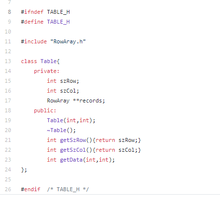 Solved C++. Use a 1 dimensional array object to create a 2 | Chegg.com