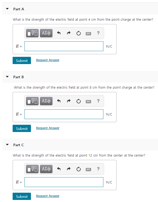 Solved Consider a 4.00 u point charge that is at the center | Chegg.com