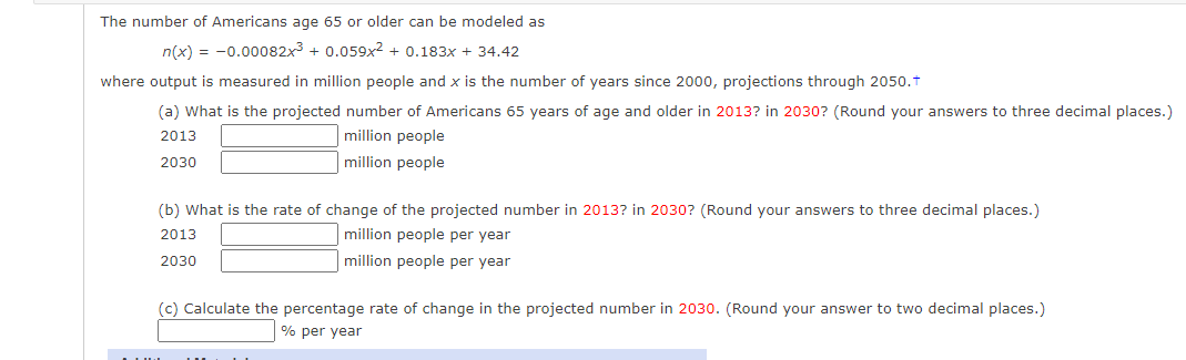 Solved The number of Americans age 65 or older can be | Chegg.com