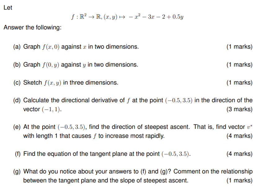 Solved Let F R2 R X Y 3x 2 0 54 Answer The Chegg Com