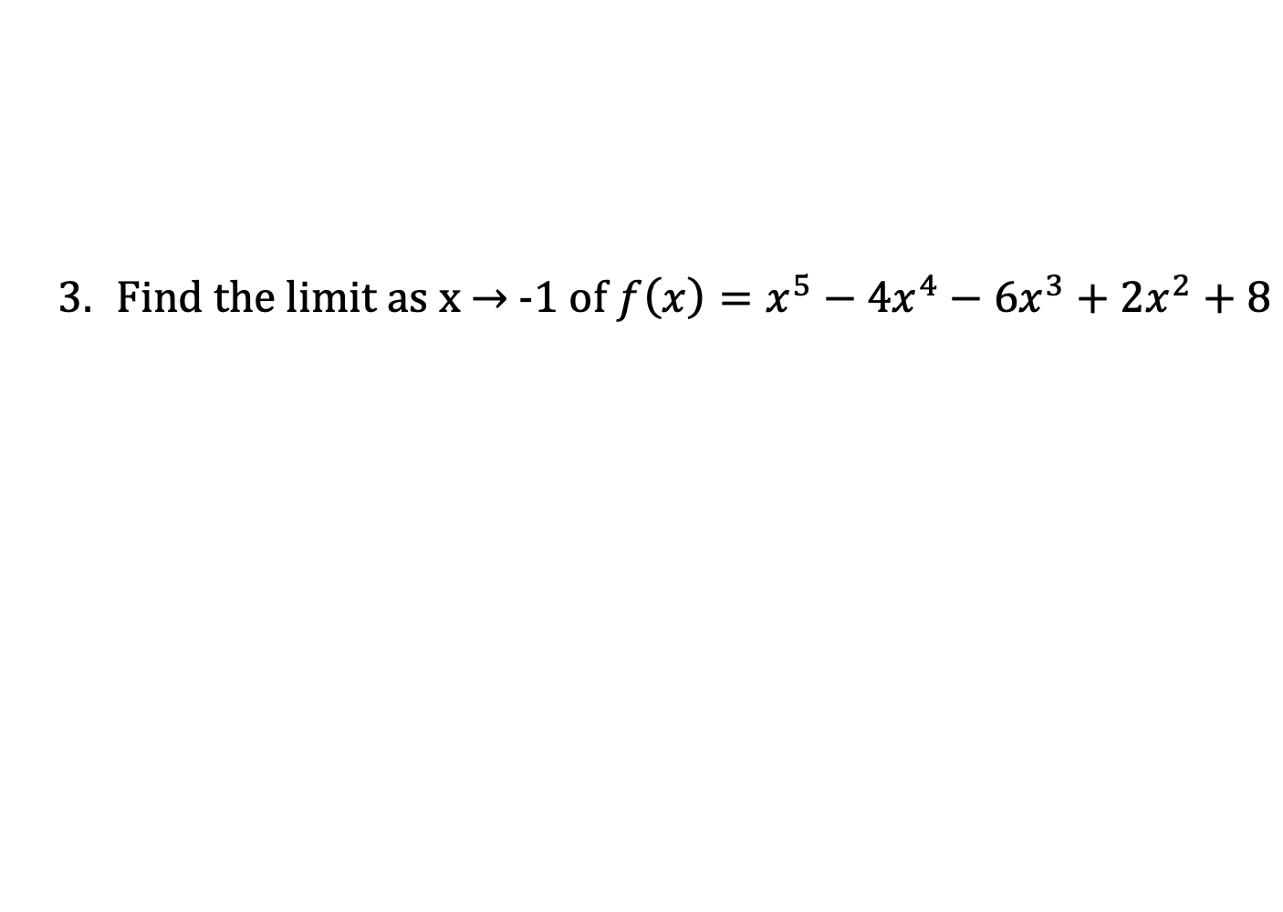 solved-f-x-x5-4x4-6x3-2x2-8-chegg