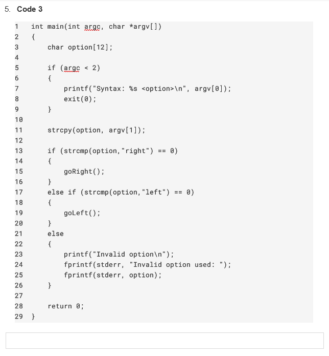 Solved Part 2: Recognize Control Hijacking Vulnerabilities | Chegg.com