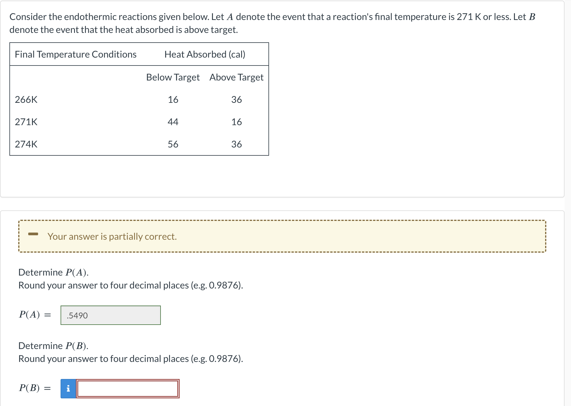 Solved Consider The Endothermic Reactions Given Below. Let A | Chegg.com