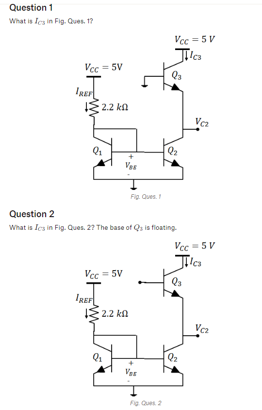 Solved What is IC3 in Fig. Ques. 1? Question 2 What is IC3 | Chegg.com