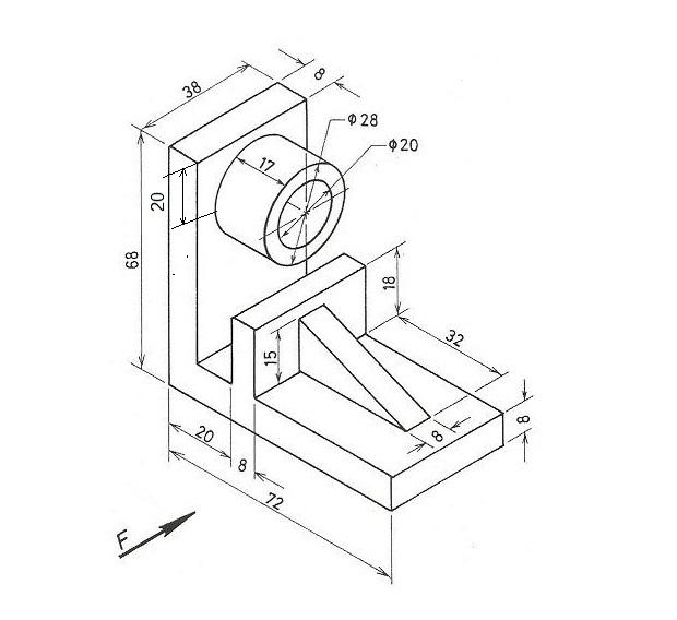 Solved answer this picture by Autocad | Chegg.com