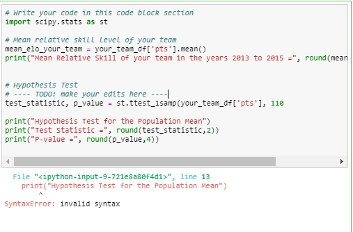 Solved Having a bit of difficulty figuring out why my code | Chegg.com