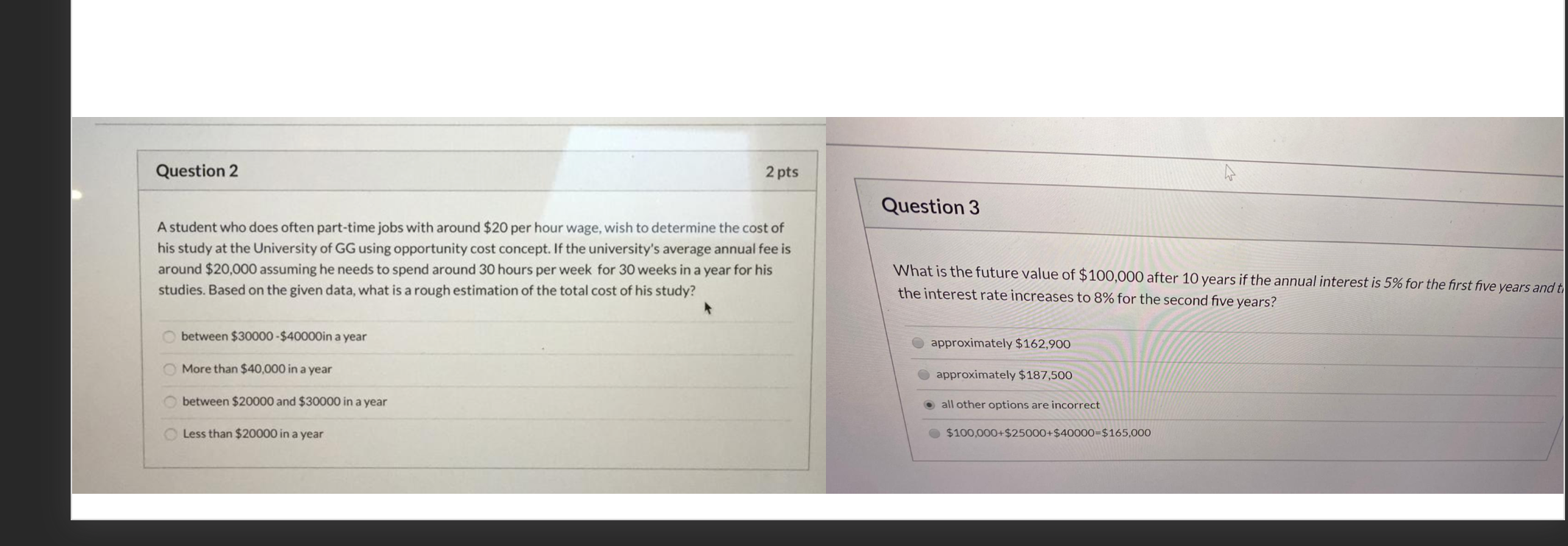 Solved Question 2 2 pts Question 3 A student who does often | Chegg.com