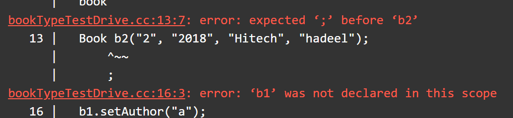 this is my code and it does not work these are the | Chegg.com