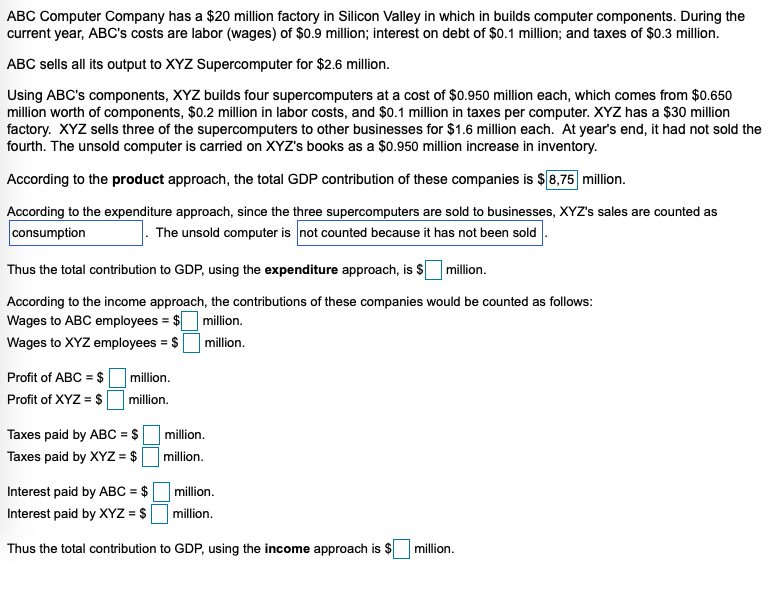 Solved ABC Computer Company has a $20 million factory in | Chegg.com