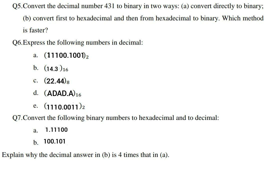 solved-q5-convert-the-decimal-number-431-to-binary-in-two-chegg