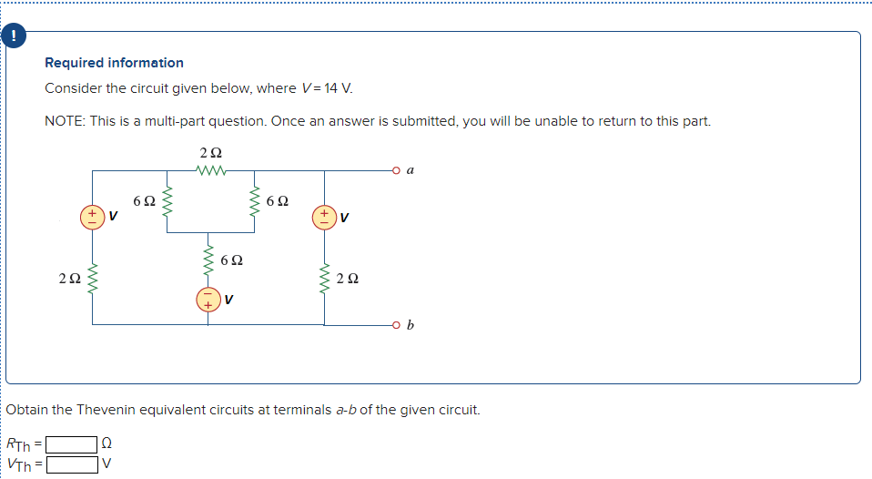 Solved Consider The Circuit Given Below Where V 14