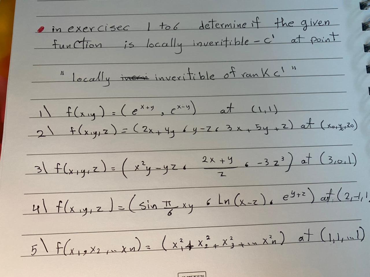 Solved in exercisec 1 to 6 determine if the given function | Chegg.com