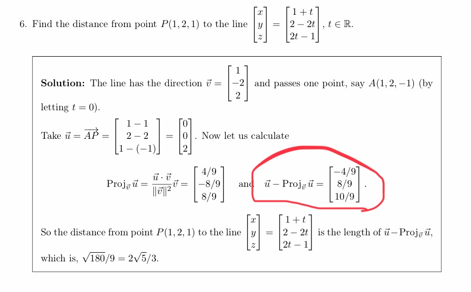 Solved Linear Algebra I M Confused About When We Have Chegg Com