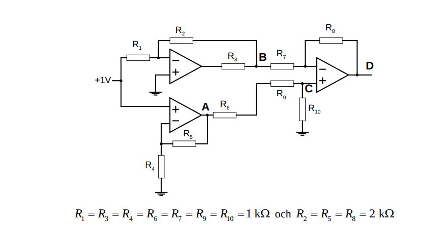 Solved The Operational Amplifiers Can Be Considered Ideal | Chegg.com