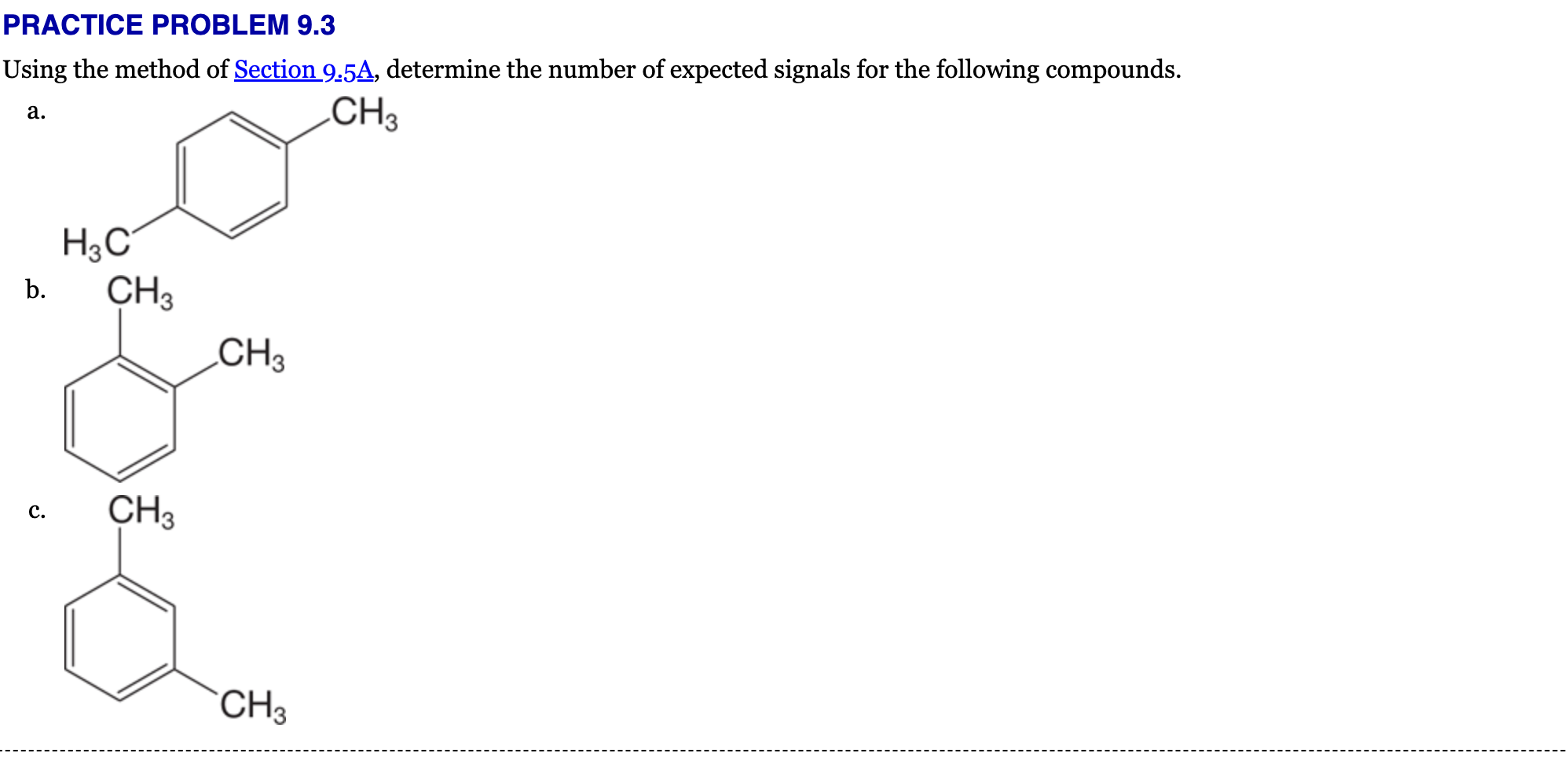 PRACTICE PROBLEM 9.3 Jsing the method of Section 9.5 | Chegg.com
