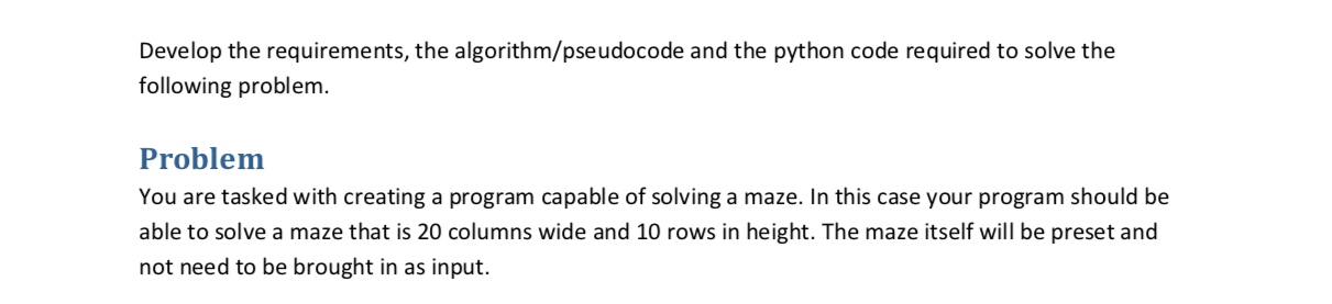 Develop the requirements, the algorithm/pseudocode | Chegg.com
