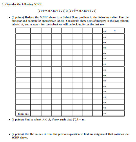 Solved Let a,b,c2… be boolean variables, and aˉ,bˉ,cˉ2… be | Chegg.com