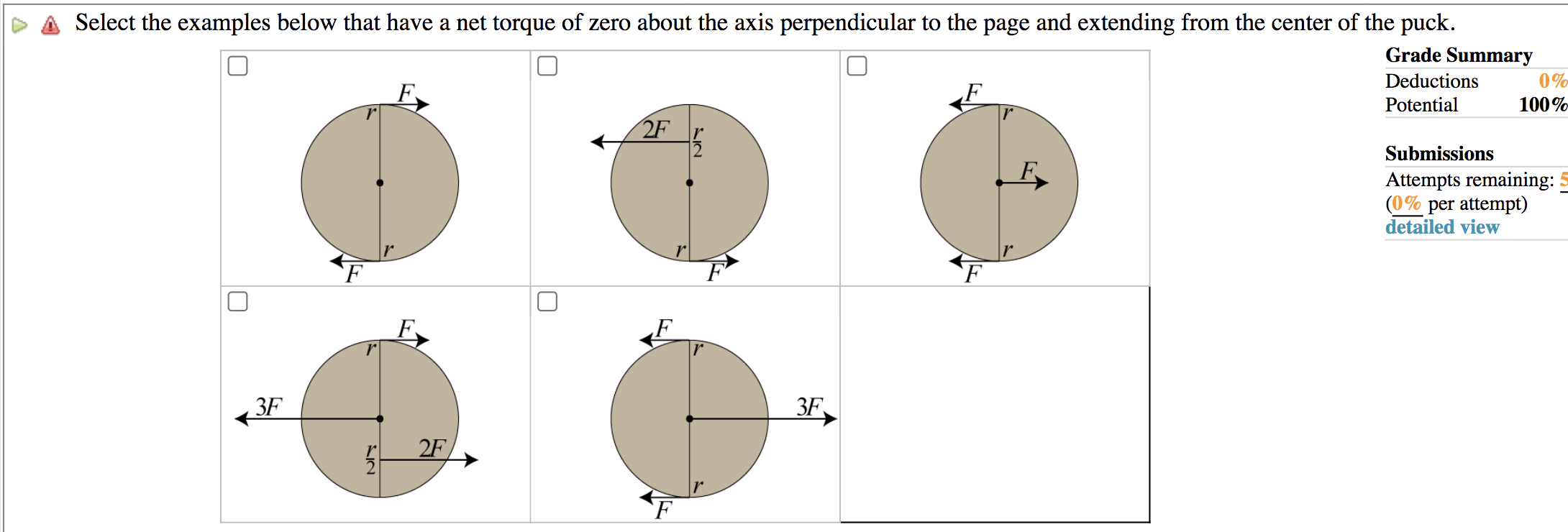 Solved (20) Problem 2 A circular air hockey puck of radius