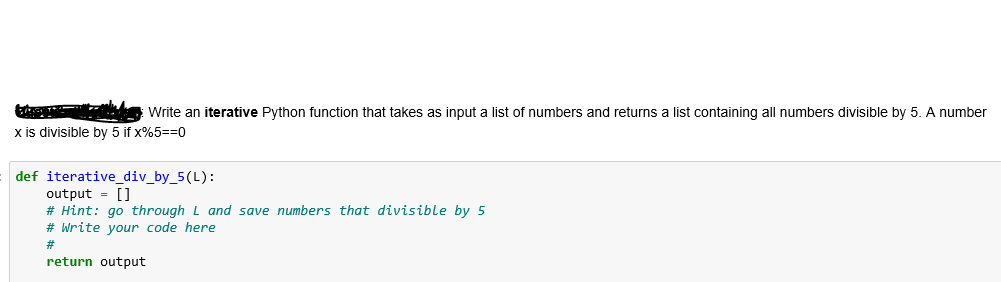 Solved Write an iterative Python function that takes as | Chegg.com