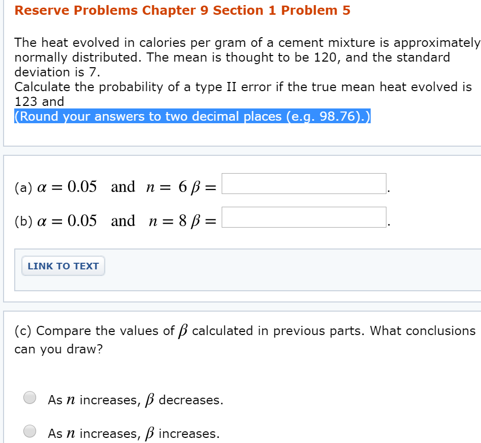 Solved Reserve Problems Chapter 9 Section 1 Problem 5 The | Chegg.com
