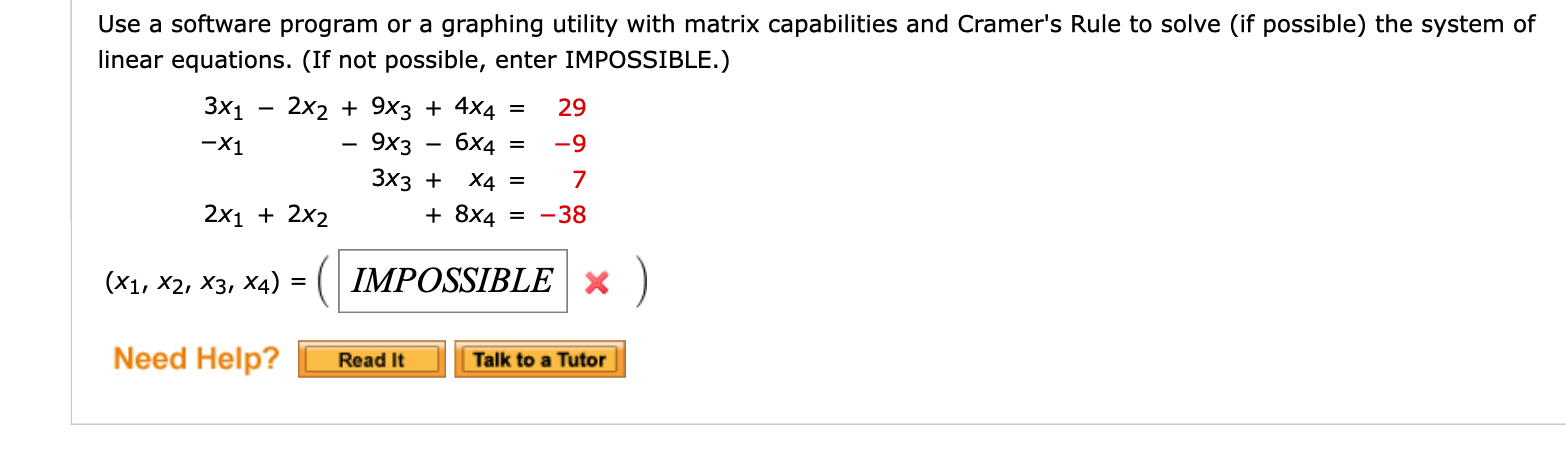 Solved Use a software program or a graphing utility with | Chegg.com