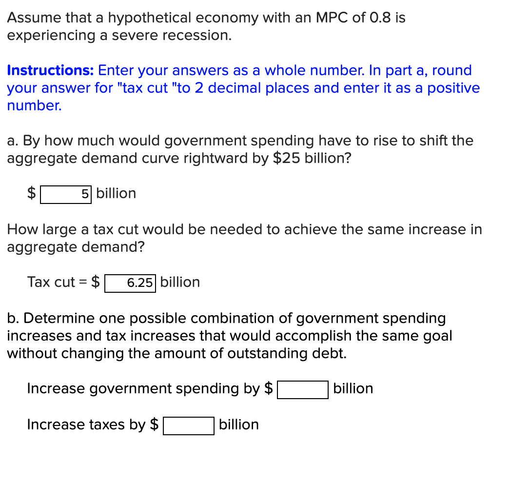 solved-assume-that-a-hypothetical-economy-with-an-mpc-of-0-8-chegg