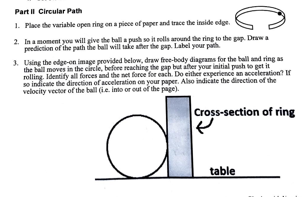 Solved Please help with Question 3 of (Part II Cirular | Chegg.com