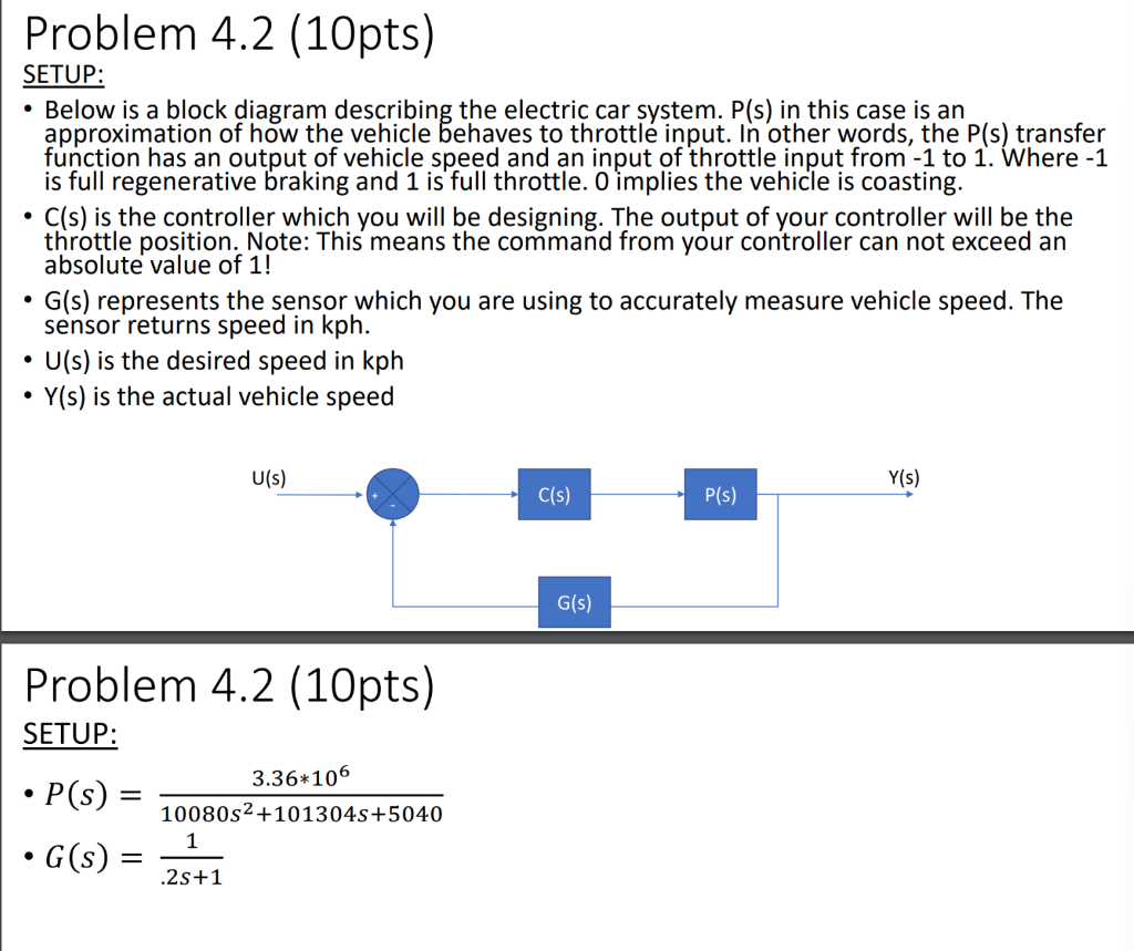 Solved SETUP: You have been tasked with designing a | Chegg.com