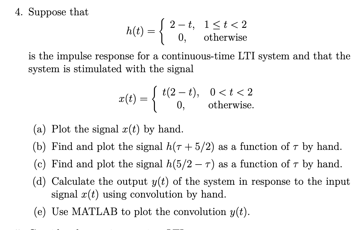 Solved 4. Suppose that 2-t, 1 | Chegg.com