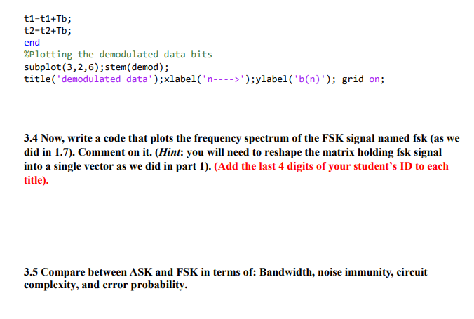 I only need part 3.3 & 3.4 & 3.5 Add | Chegg.com