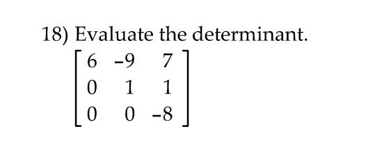 Solved 18 *PLEASE WRITE DOWN EVERY STEP EVEN IF ITS MINOR | Chegg.com