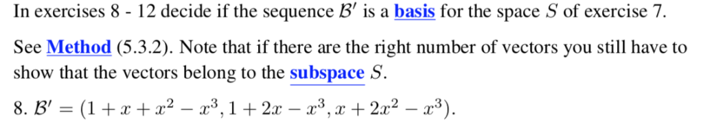 Solved LINEAR ALGEBRA: Please Go Step By Step, Only Need To | Chegg.com