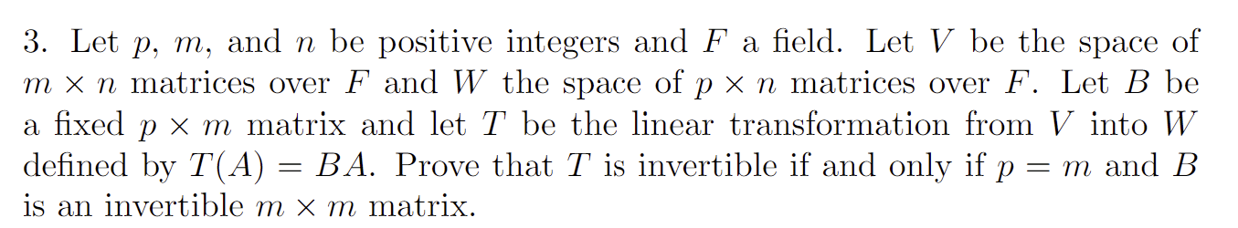 Solved 3. Let p, m, and n be positive integers and F a | Chegg.com