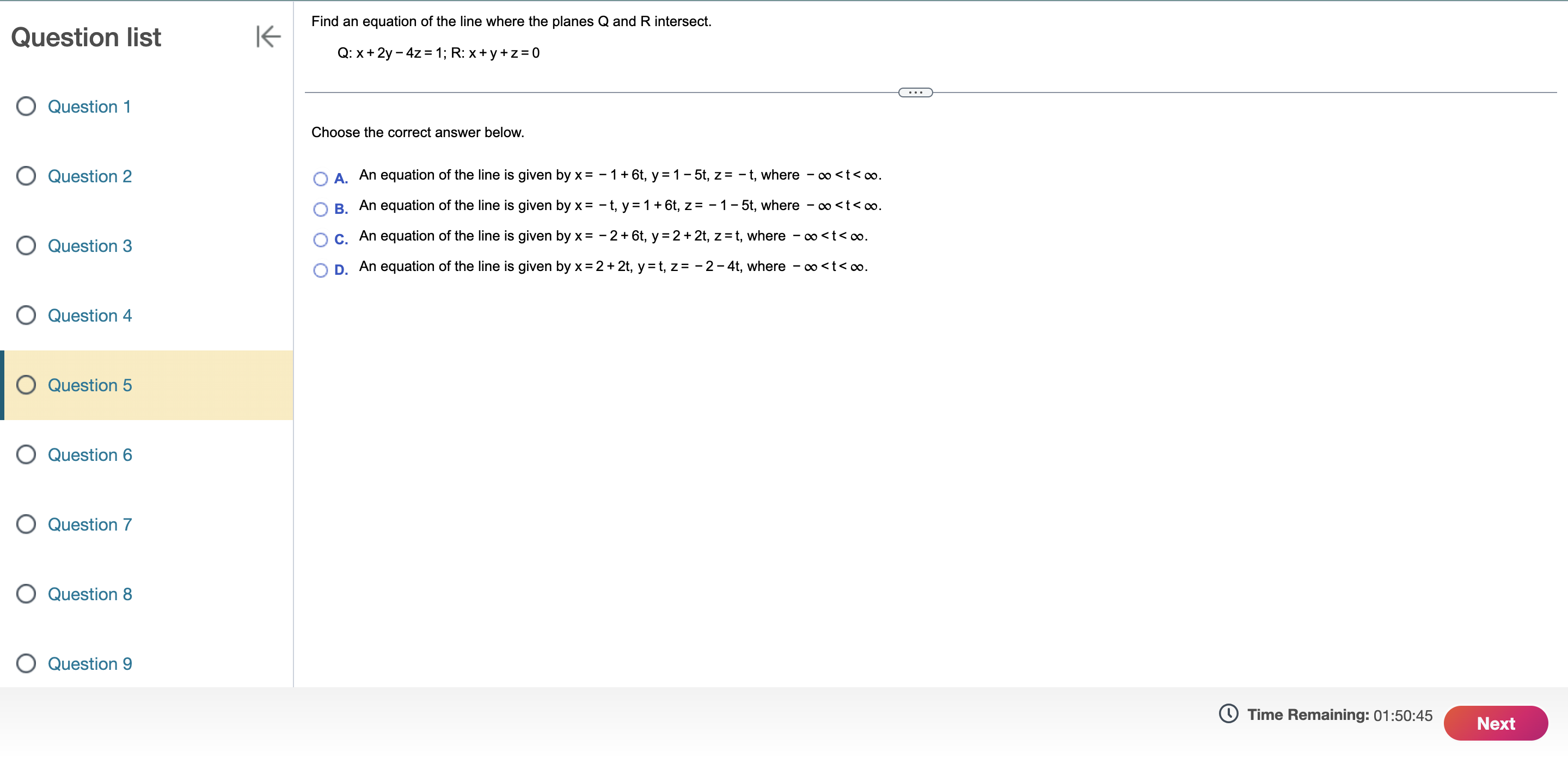 Solved Question list Question 1 Question 2 Question 3 Chegg com