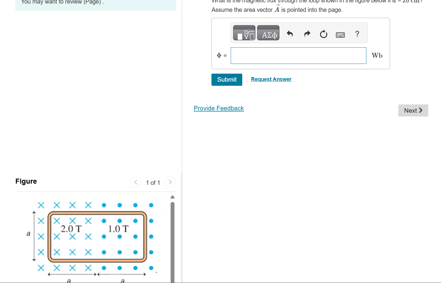 Solved What is the magnetic flux through the loop shown in | Chegg.com