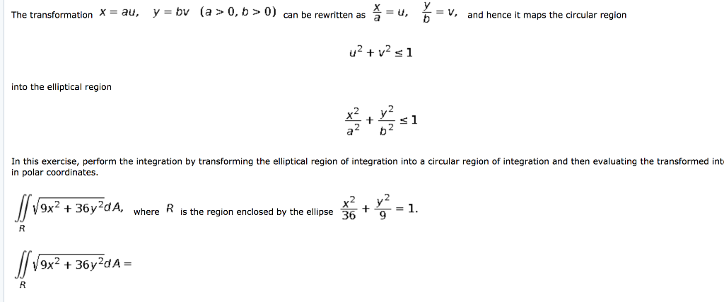 Solved The Transformation X, Y B (a>0, B> 0) Can Be | Chegg.com