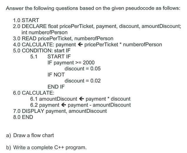 Solved Answer the following questions based on the given