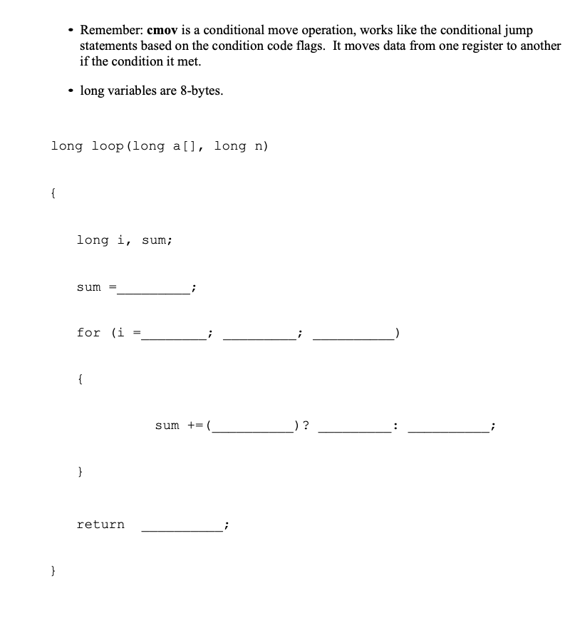 Solved Loops Consider The Following X Assembly Chegg Com