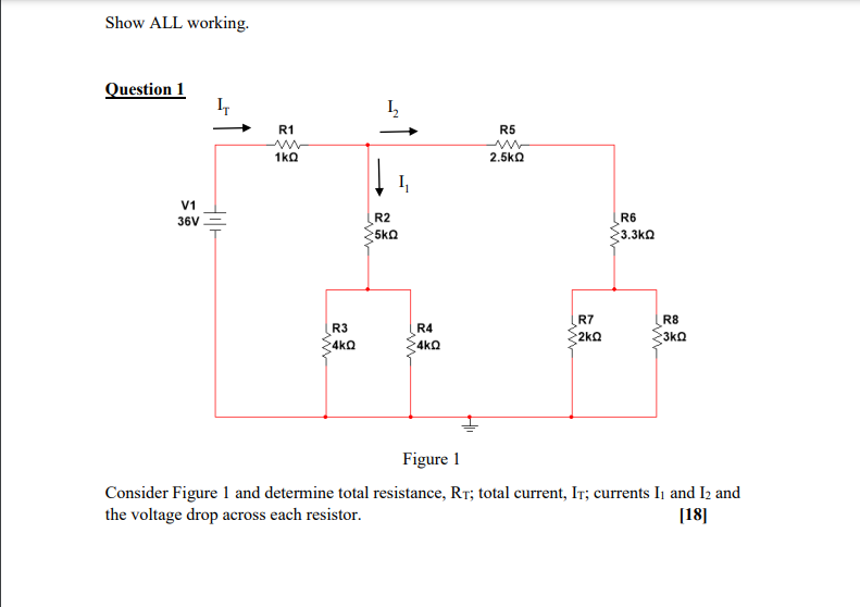 Solved Show ALL working. Quest Figure 1 Consider Figure 1 | Chegg.com