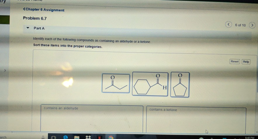 Solved try Part A identify each of the following compounds | Chegg.com