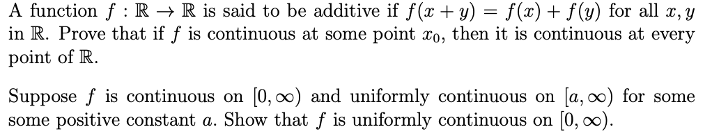 Solved Please this is real analysis. Please explain better | Chegg.com