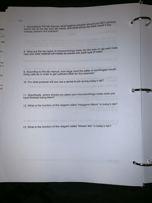 Solved 119 Preliminary Exercise to Lab 6, Week 1 Lab | Chegg.com