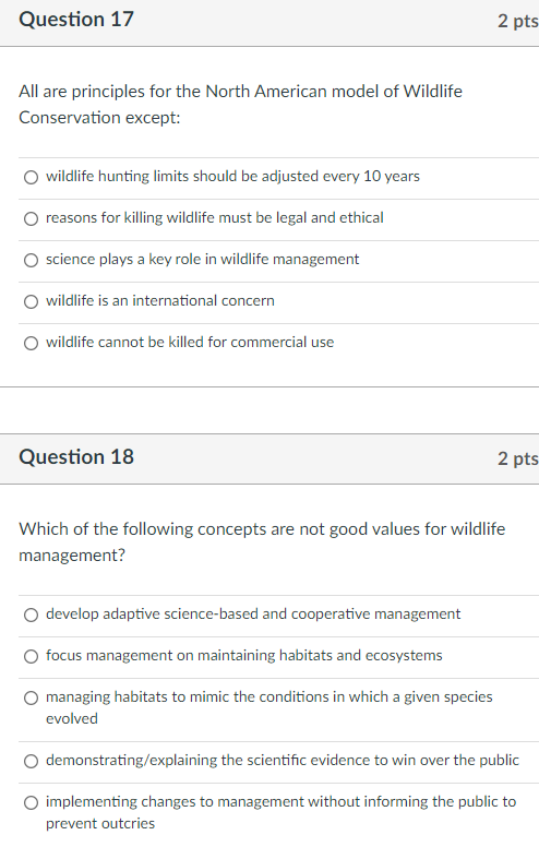 Why Were The Principles In The North American Model Of Wildlife Conservation Developed: Key Insights