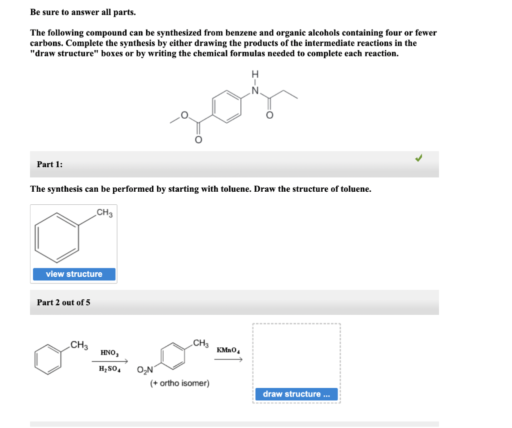 Solved Be sure to answer all parts. The following compound