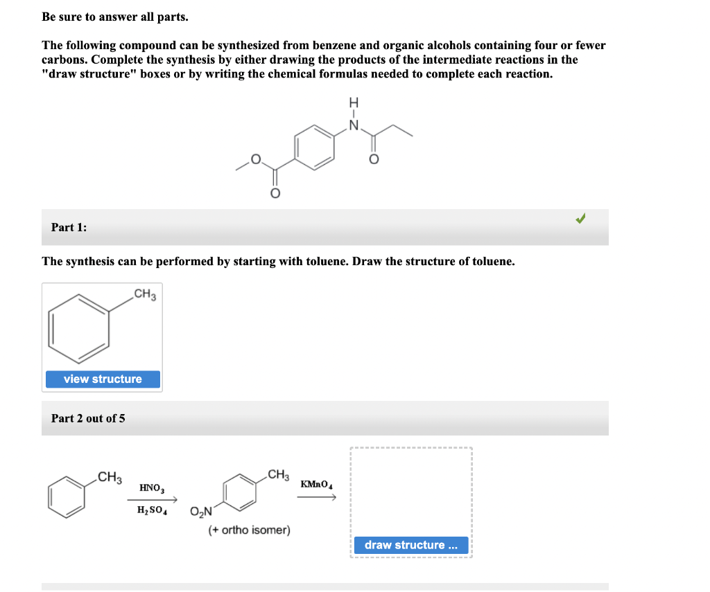 Solved Be Sure To Answer All Parts. The Following Compound | Chegg.com