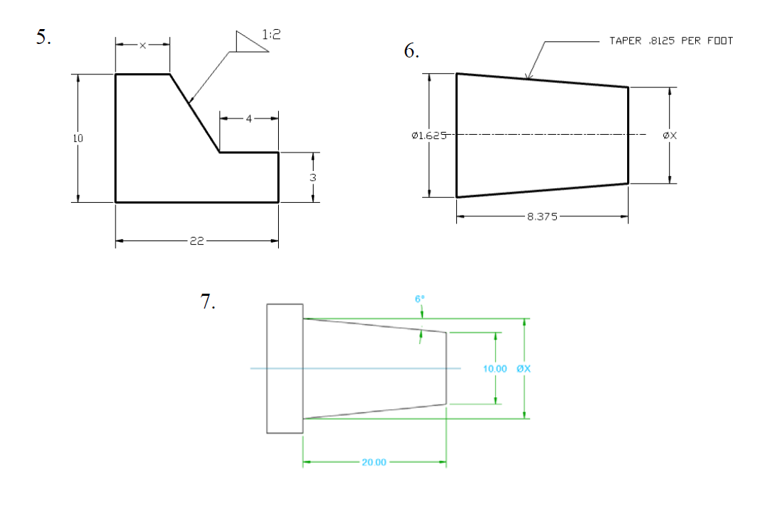 solved-for-each-of-the-following-determine-the-value-of-x-chegg