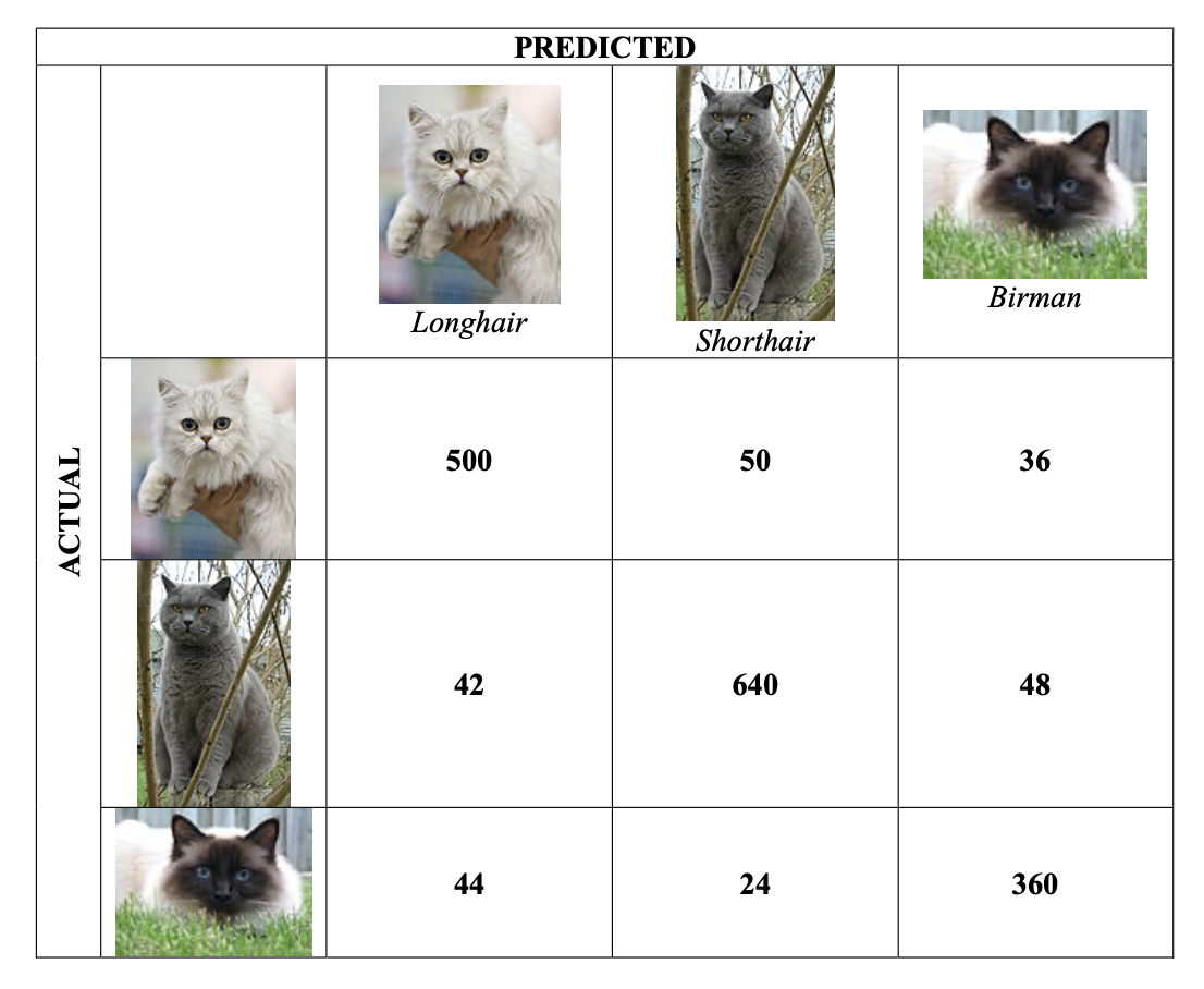 Solved From The Confusion Matrix Given Below Find The Chegg Com