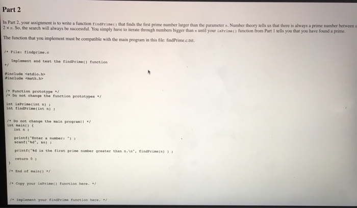 Solved Assignment This assignment has two parts. In Part I, | Chegg.com