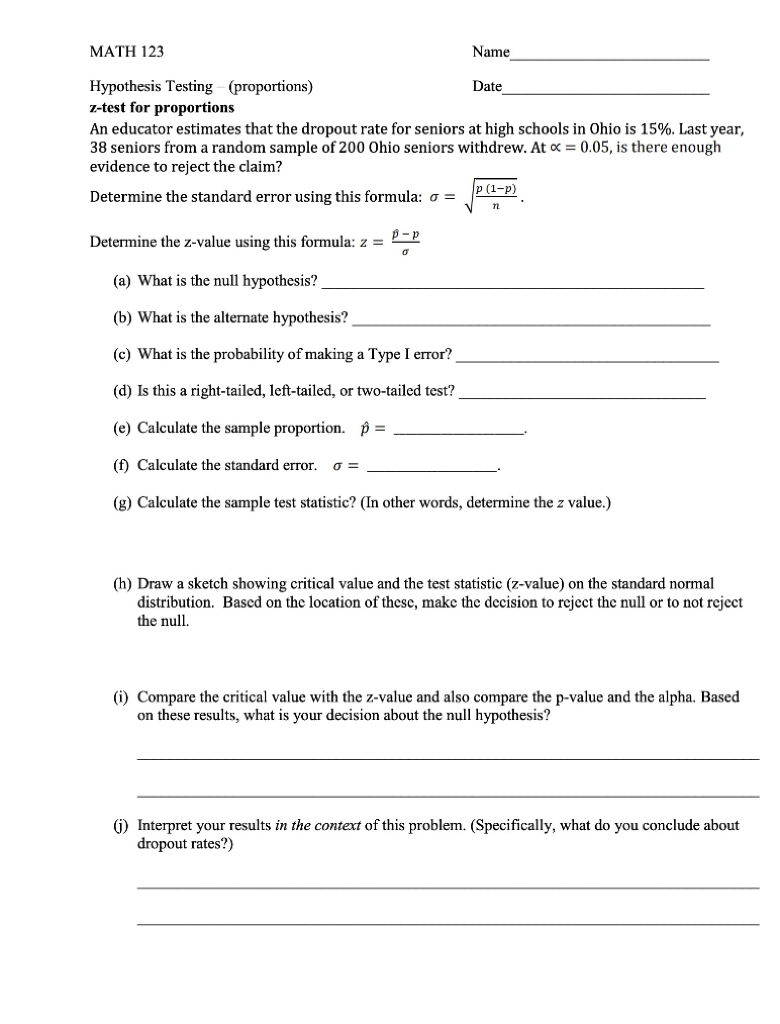 Solved MATH 123 Name Hypothesis Testing-(proportions) Date | Chegg.com
