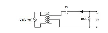 Solved Plot the output voltage, diode current, and diode | Chegg.com